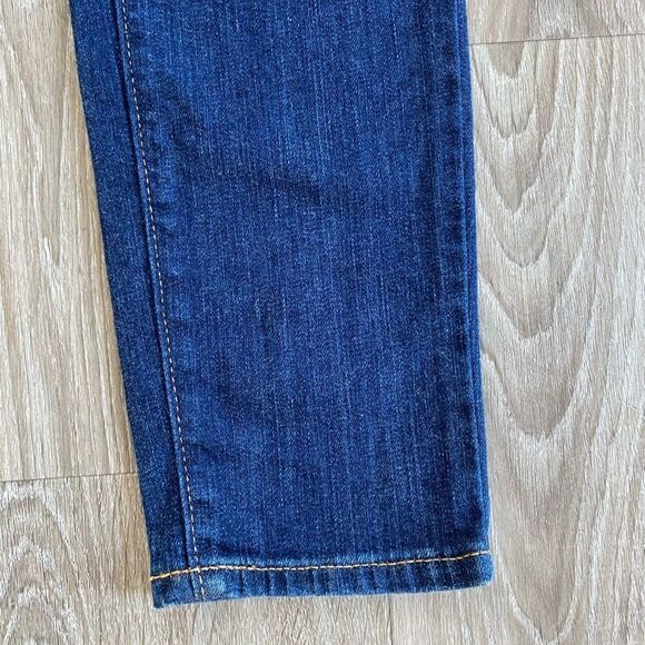 NWT Spanx Slim X Skinny Dark Wash High Rise Denim Jeans, Size 27 - Picture 3 of 8